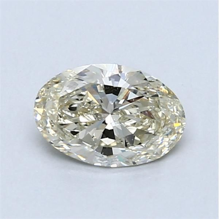 0.70 Carat Oval Loose Diamond, L, SI1, Super Ideal, GIA Certified