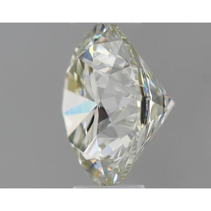 0.30 Carat Round Loose Diamond, Light Green, VVS2, Excellent, GIA Certified