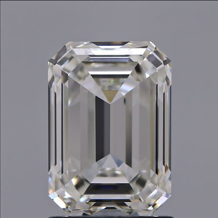 1.62 Carat Emerald Loose Diamond, J, VVS2, Super Ideal, GIA Certified | Thumbnail