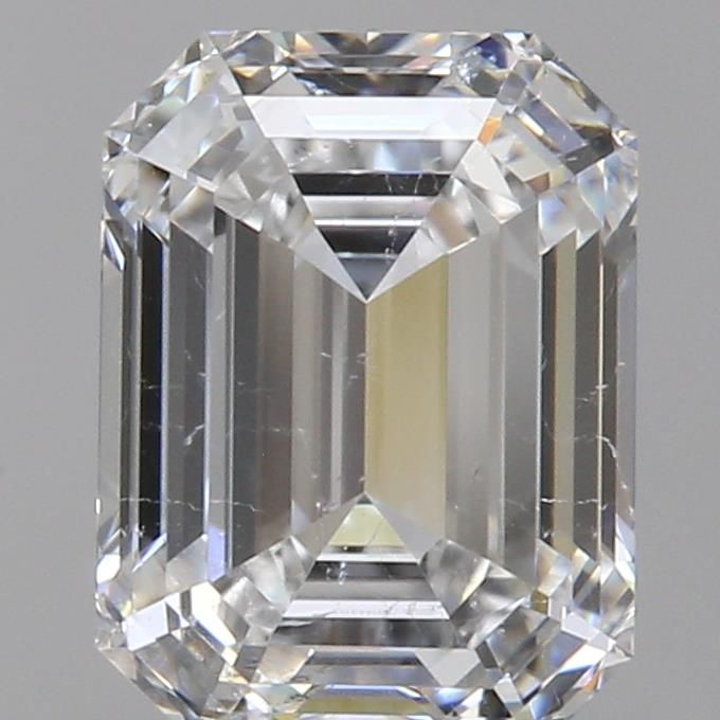 1.00 Carat Emerald Loose Diamond, E, SI1, Super Ideal, GIA Certified | Thumbnail