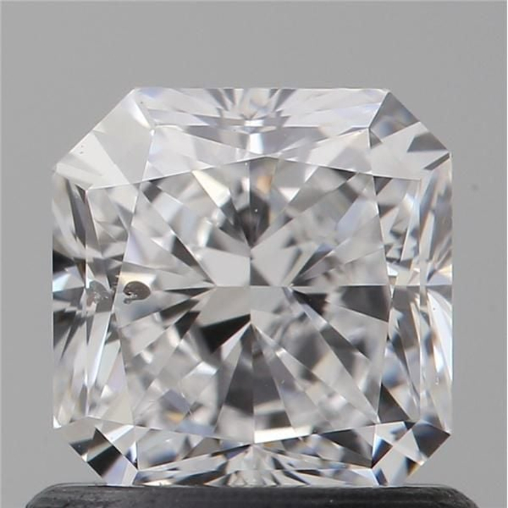 0.90 Carat Radiant Loose Diamond, D, SI2, Super Ideal, GIA Certified | Thumbnail