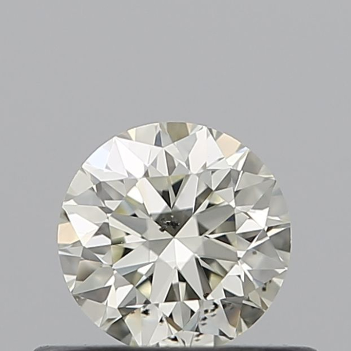 0.40 Carat Round Loose Diamond, N, SI2, Ideal, GIA Certified