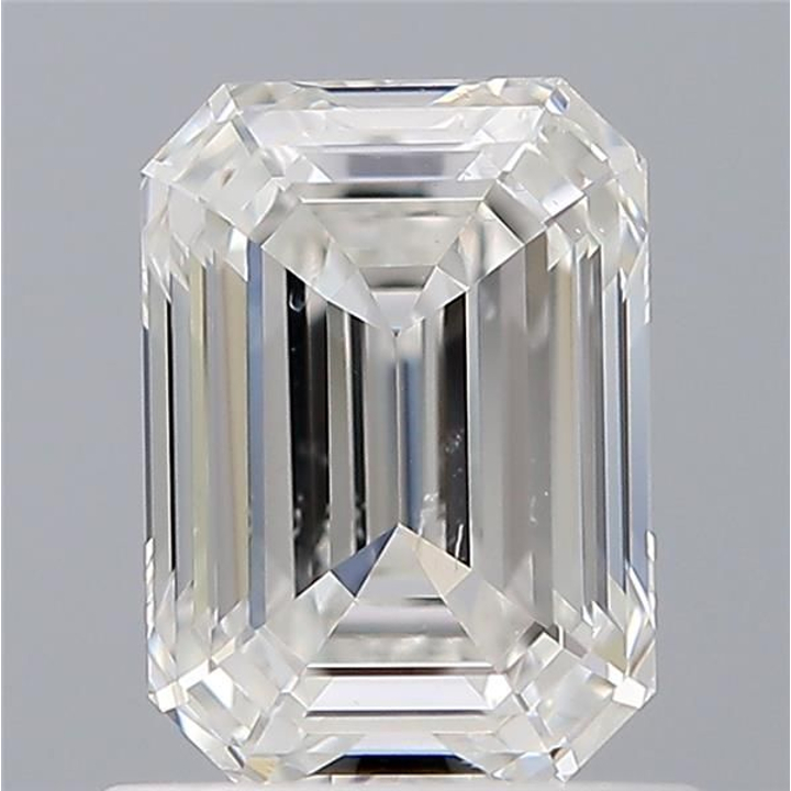 0.90 Carat Emerald Loose Diamond, F, SI1, Super Ideal, GIA Certified