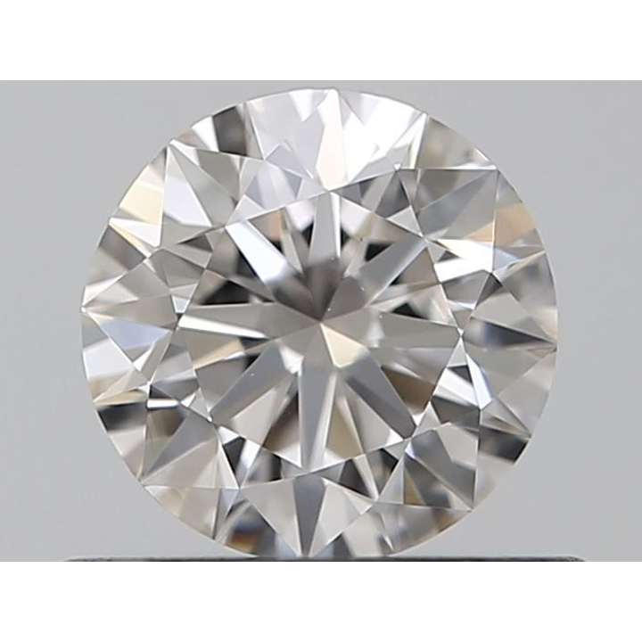 0.45 Carat Round Loose Diamond, H, VVS2, Super Ideal, GIA Certified | Thumbnail