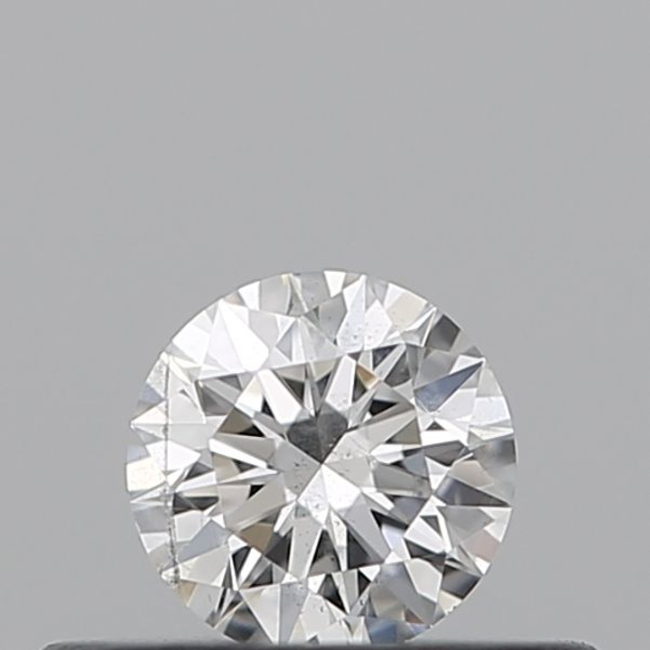 0.23 Carat Round Loose Diamond, F, I1, Super Ideal, GIA Certified