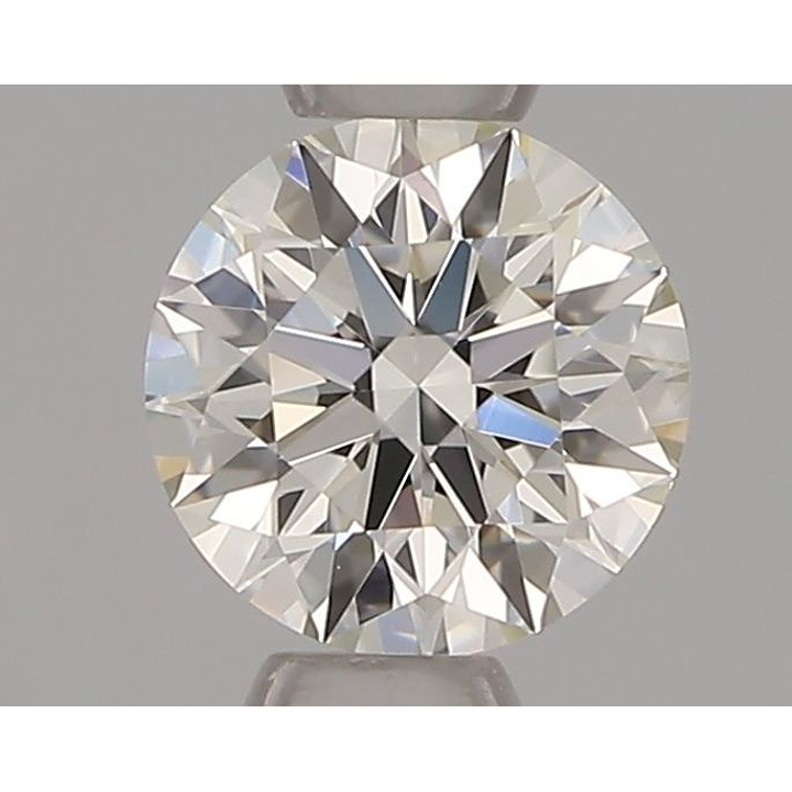 0.33 Carat Round Loose Diamond, J, VS1, Super Ideal, GIA Certified