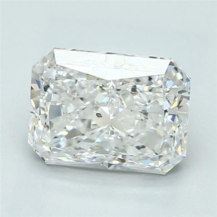 2.02 Carat Radiant Loose Diamond, E, SI2, Ideal, GIA Certified | Thumbnail