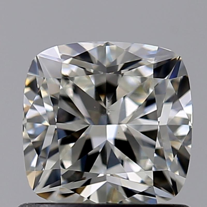 0.81 Carat Cushion Loose Diamond, J, VS2, Excellent, GIA Certified | Thumbnail