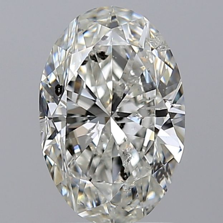 1.50 Carat Oval Loose Diamond, I, I1, Ideal, GIA Certified | Thumbnail
