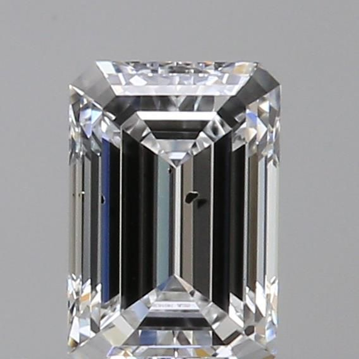 0.31 Carat Emerald Loose Diamond, E, SI2, Super Ideal, GIA Certified | Thumbnail