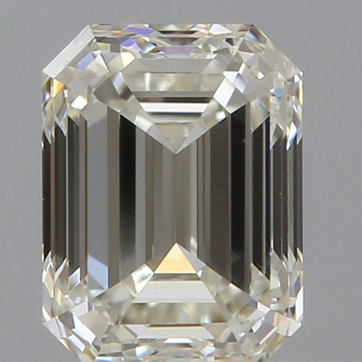 0.60 Carat Emerald Loose Diamond, K, VS1, Ideal, GIA Certified
