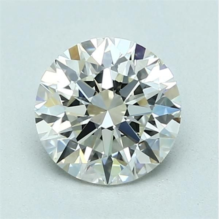 1.30 Carat Round Loose Diamond, J, VVS1, Super Ideal, GIA Certified