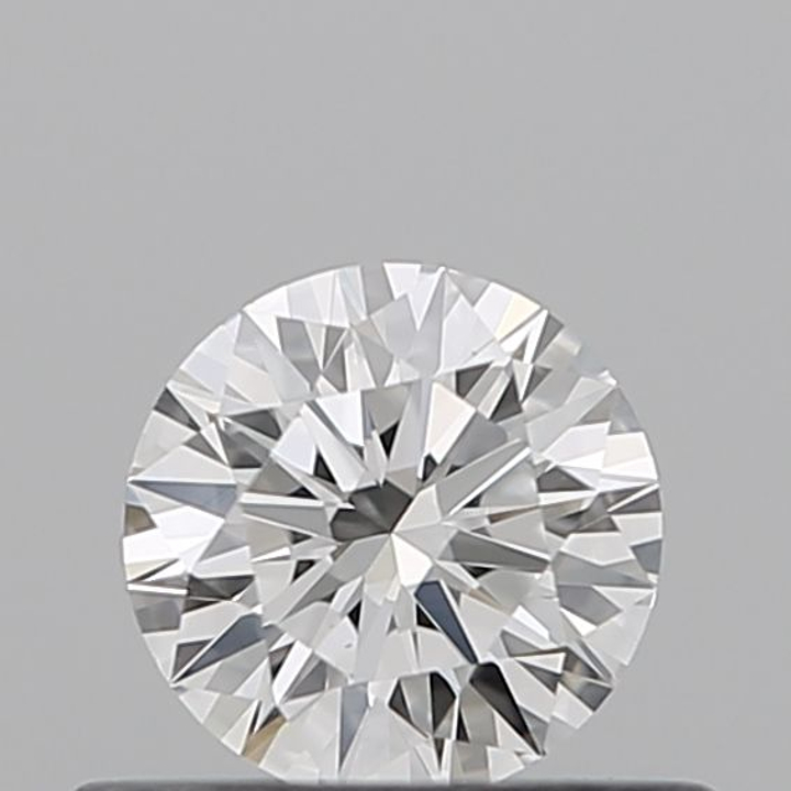 0.40 Carat Round Loose Diamond, F, VVS1, Super Ideal, GIA Certified