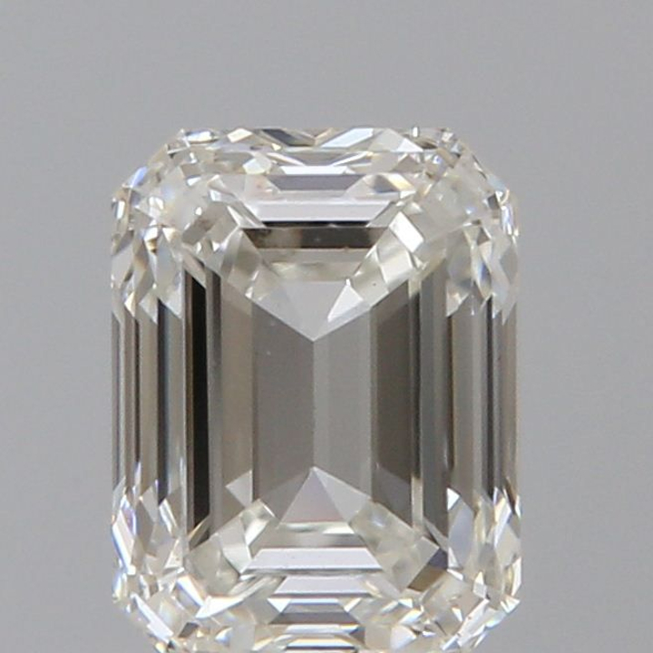 0.45 Carat Emerald Loose Diamond, H, VVS2, Ideal, GIA Certified | Thumbnail