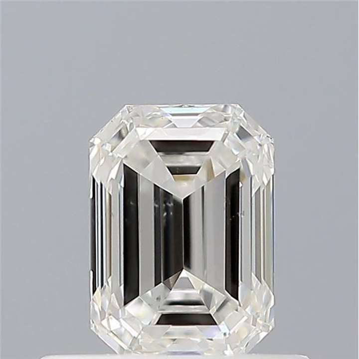 0.50 Carat Emerald Loose Diamond, G, SI1, Ideal, GIA Certified