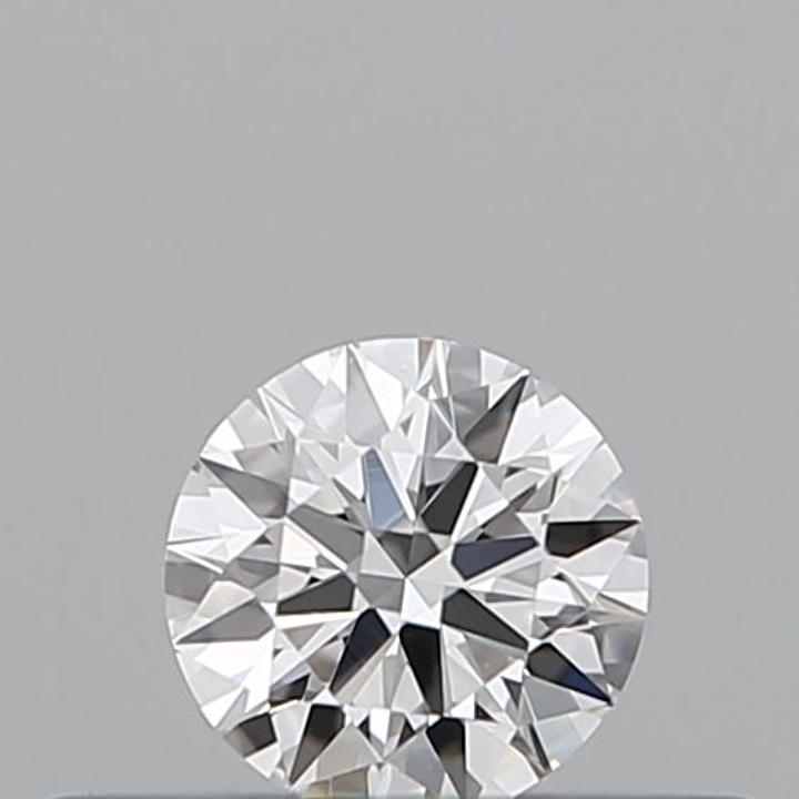 0.19 Carat Round Loose Diamond, E, VVS1, Super Ideal, GIA Certified