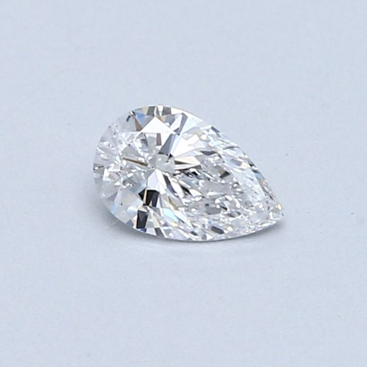 0.27 Carat Pear Loose Diamond, D, VVS2, Ideal, GIA Certified | Thumbnail