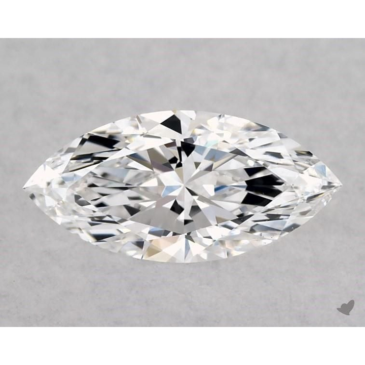 0.53 Carat Marquise Loose Diamond, D, VS2, Super Ideal, GIA Certified | Thumbnail