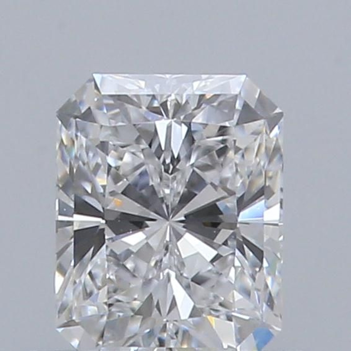 0.60 Carat Radiant Loose Diamond, D, VVS1, Excellent, GIA Certified