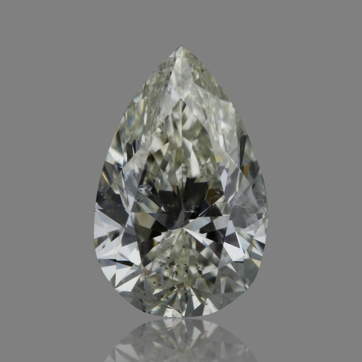 0.57 Carat Pear Loose Diamond, L, I1, Ideal, GIA Certified