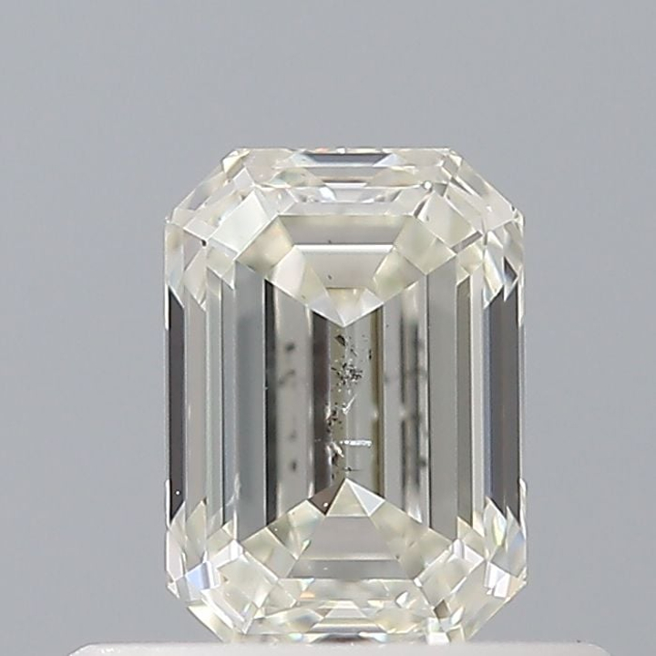 0.50 Carat Emerald Loose Diamond, K, SI2, Super Ideal, GIA Certified