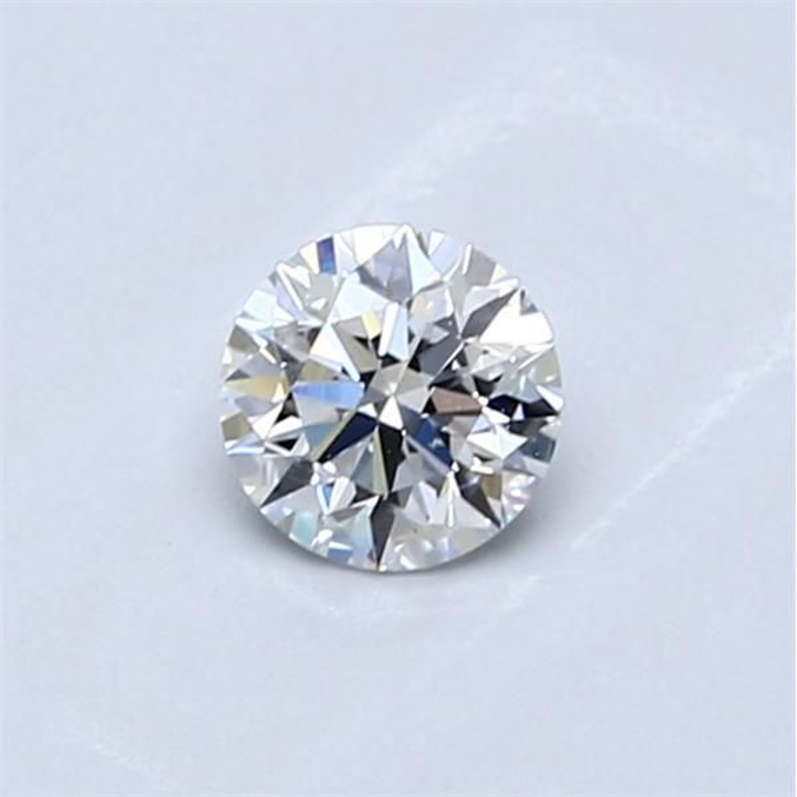0.40 Carat Round Loose Diamond, E, SI1, Super Ideal, GIA Certified