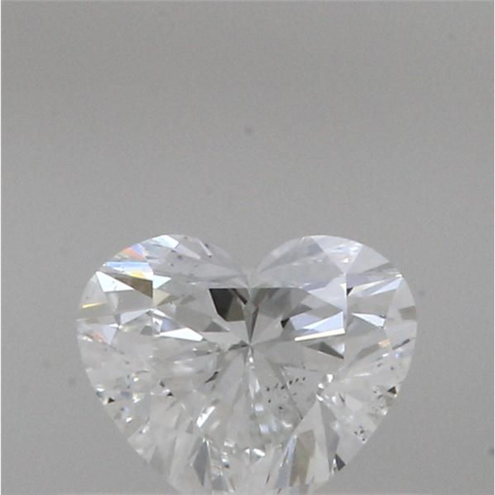 0.29 Carat Heart Loose Diamond, G, SI1, Super Ideal, GIA Certified | Thumbnail