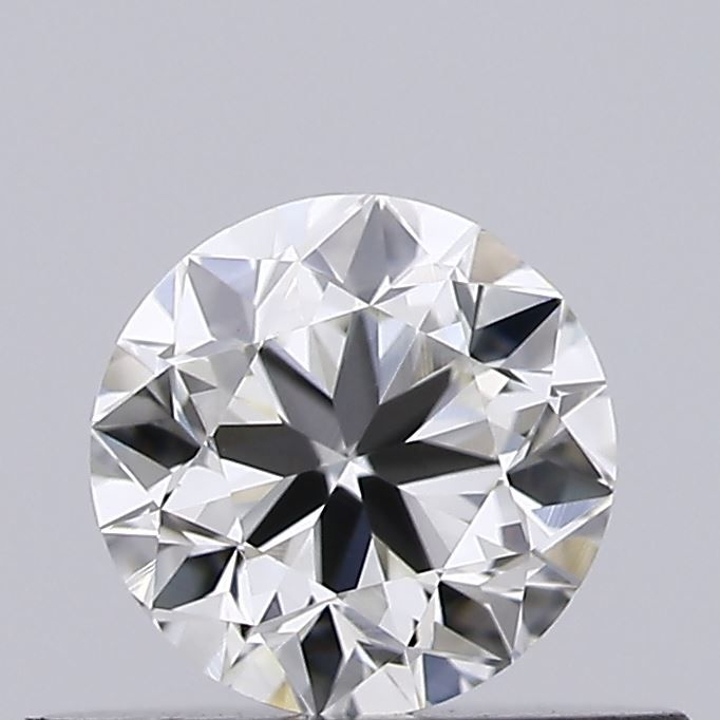 0.40 Carat Round Loose Diamond, J, VVS2, Very Good, GIA Certified