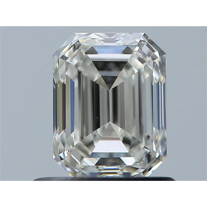 0.80 Carat Emerald Loose Diamond, I, VS2, Ideal, GIA Certified | Thumbnail