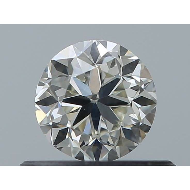 0.40 Carat Round Loose Diamond, J, VS2, Very Good, GIA Certified