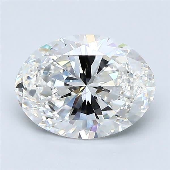 1.30 Carat Oval Loose Diamond, E, VS2, Super Ideal, GIA Certified