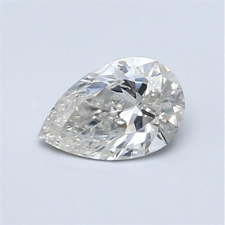 0.53 Carat Pear Loose Diamond, I, SI1, Super Ideal, GIA Certified | Thumbnail