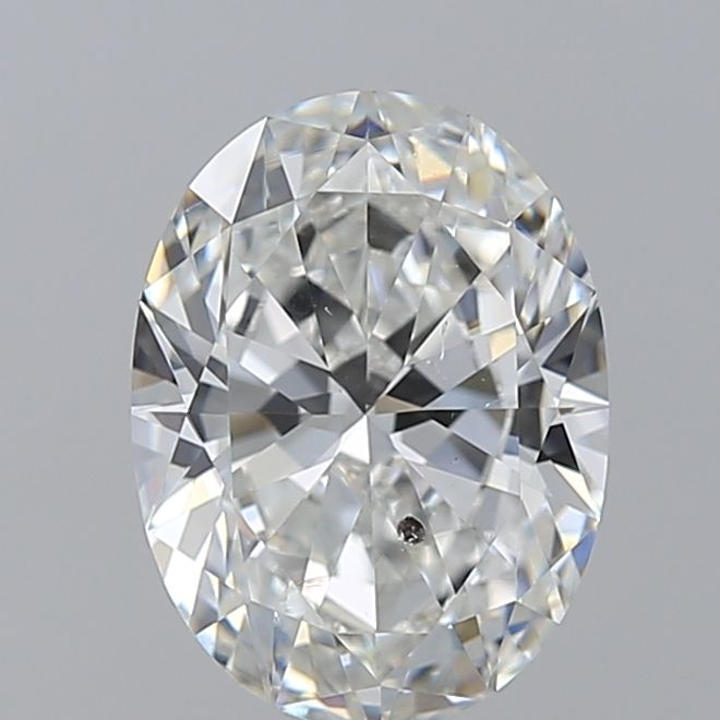 1.90 Carat Oval Loose Diamond, G, SI2, Super Ideal, GIA Certified | Thumbnail