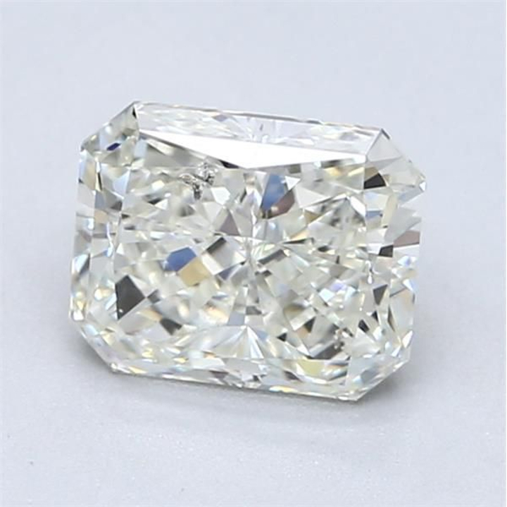1.50 Carat Radiant Loose Diamond, K, SI2, Ideal, GIA Certified