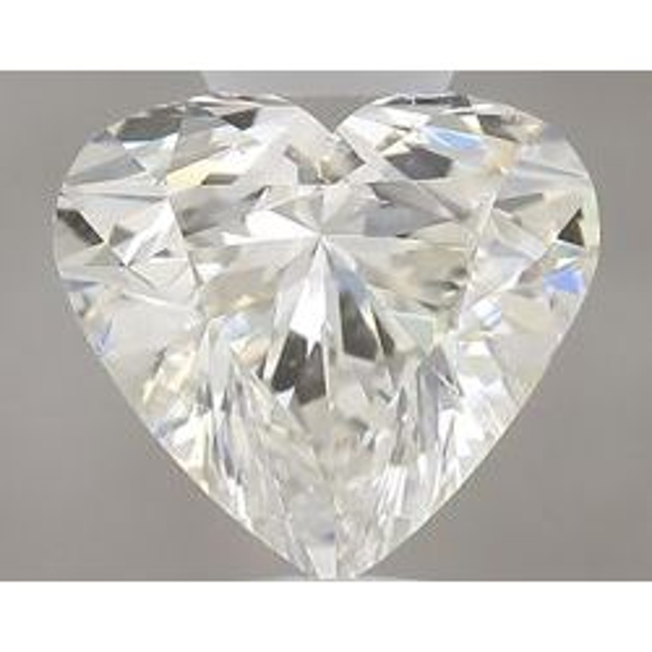 0.50 Carat Heart Loose Diamond, J, SI1, Super Ideal, GIA Certified | Thumbnail