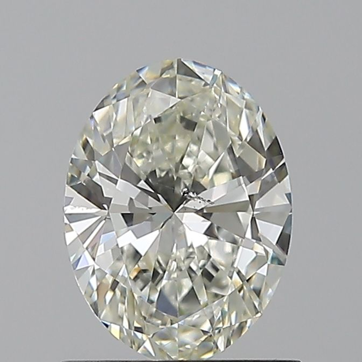 1.00 Carat Oval Loose Diamond, J, SI1, Ideal, GIA Certified