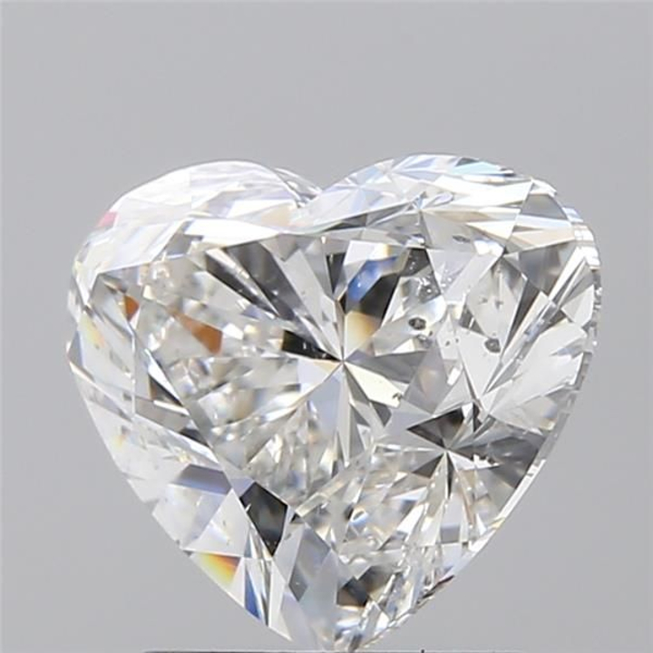 1.70 Carat Heart Loose Diamond, F, SI2, Super Ideal, GIA Certified | Thumbnail