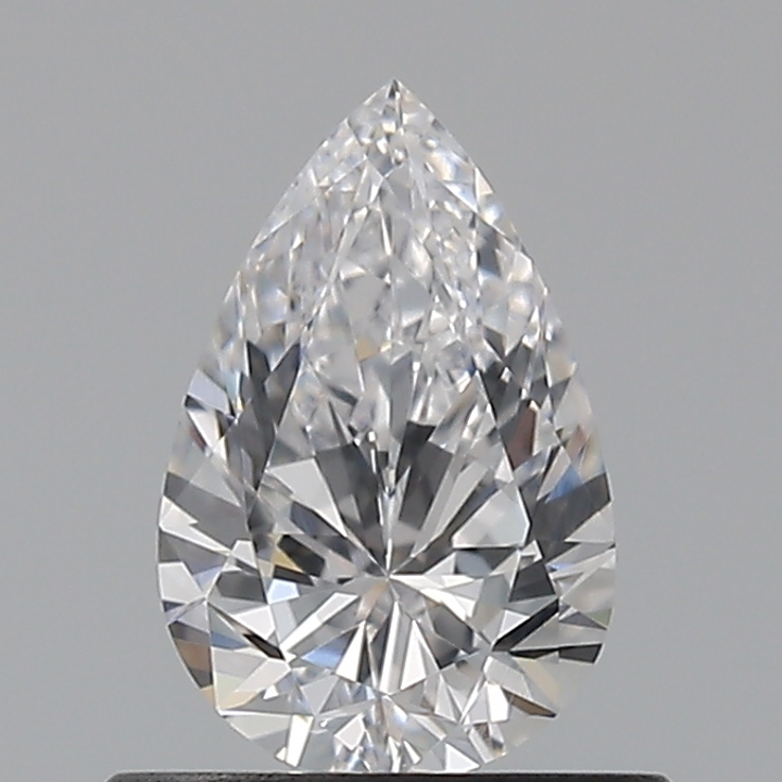 0.51 Carat Pear Loose Diamond, D, VVS1, Ideal, GIA Certified | Thumbnail