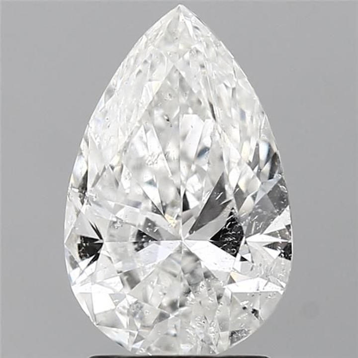 2.00 Carat Pear Loose Diamond, G, I1, Super Ideal, GIA Certified | Thumbnail