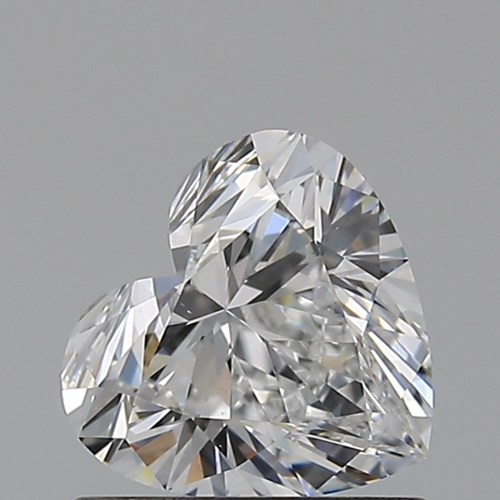 0.72 Carat Heart Loose Diamond, D, VS1, Super Ideal, GIA Certified | Thumbnail
