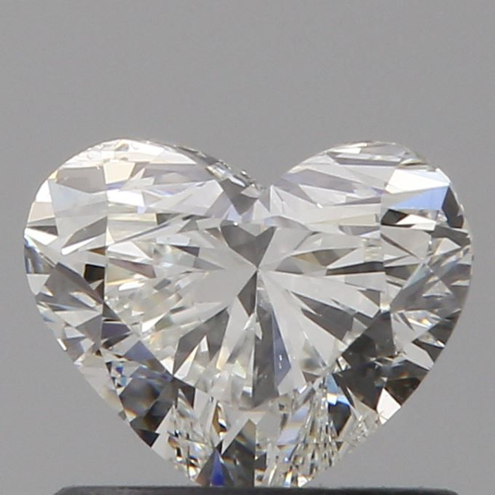 0.70 Carat Heart Loose Diamond, H, SI2, Ideal, GIA Certified