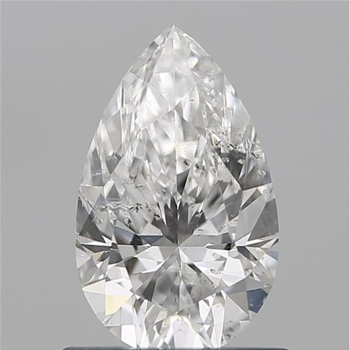 0.70 Carat Pear Loose Diamond, F, SI2, Ideal, GIA Certified