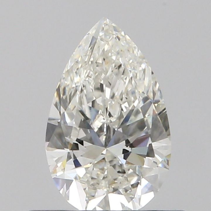 0.47 Carat Pear Loose Diamond, H, IF, Excellent, GIA Certified | Thumbnail