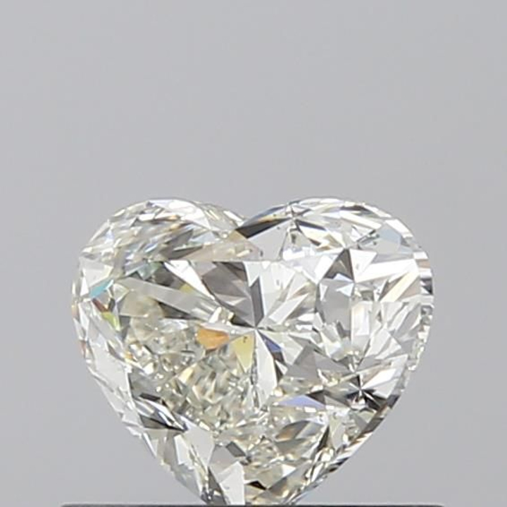 0.71 Carat Heart Loose Diamond, K, SI1, Super Ideal, GIA Certified | Thumbnail