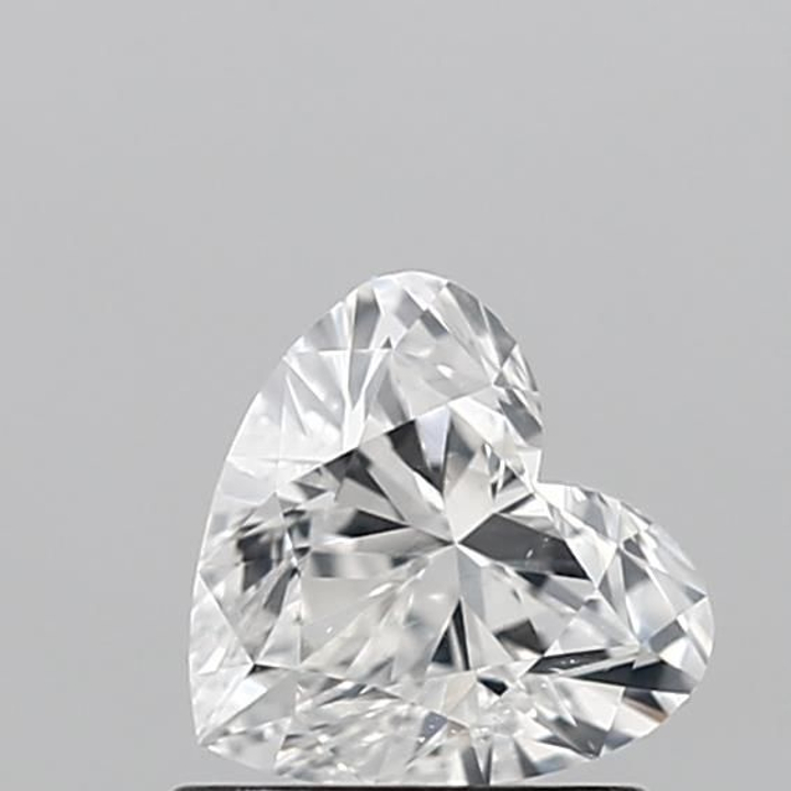 0.80 Carat Heart Loose Diamond, F, SI1, Ideal, GIA Certified