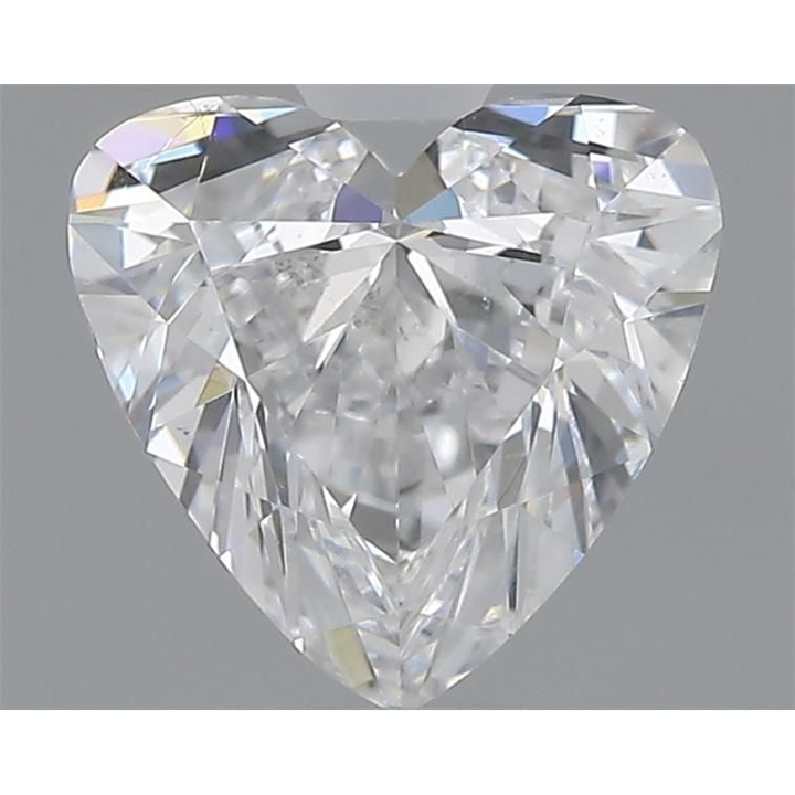 0.60 Carat Heart Loose Diamond, D, VS2, Super Ideal, GIA Certified | Thumbnail