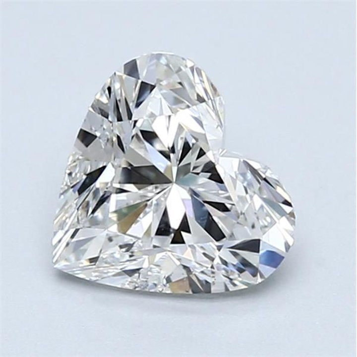 1.50 Carat Heart Loose Diamond, E, SI1, Super Ideal, GIA Certified