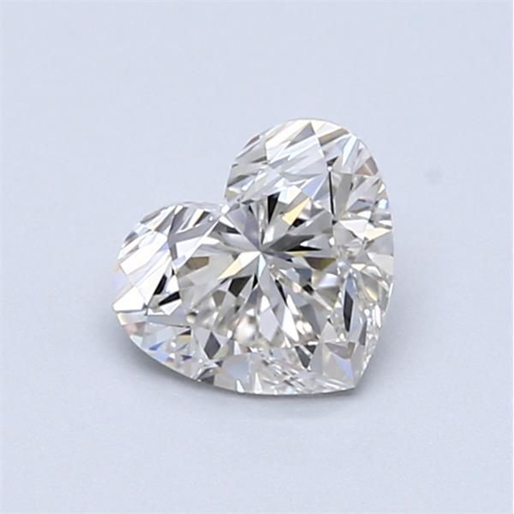 0.75 Carat Heart Loose Diamond, I, VVS1, Super Ideal, GIA Certified