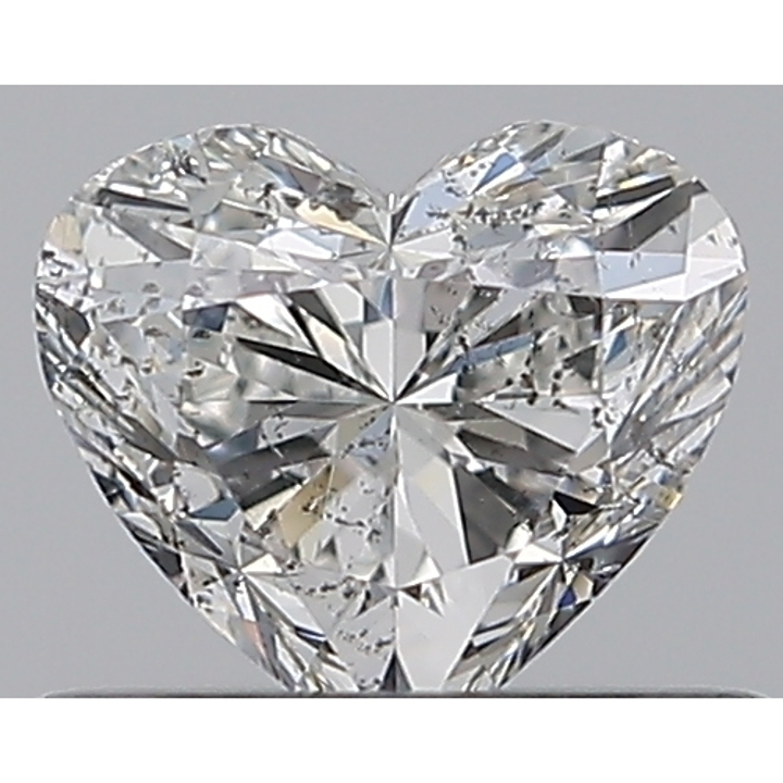 0.50 Carat Heart Loose Diamond, H, SI2, Super Ideal, GIA Certified