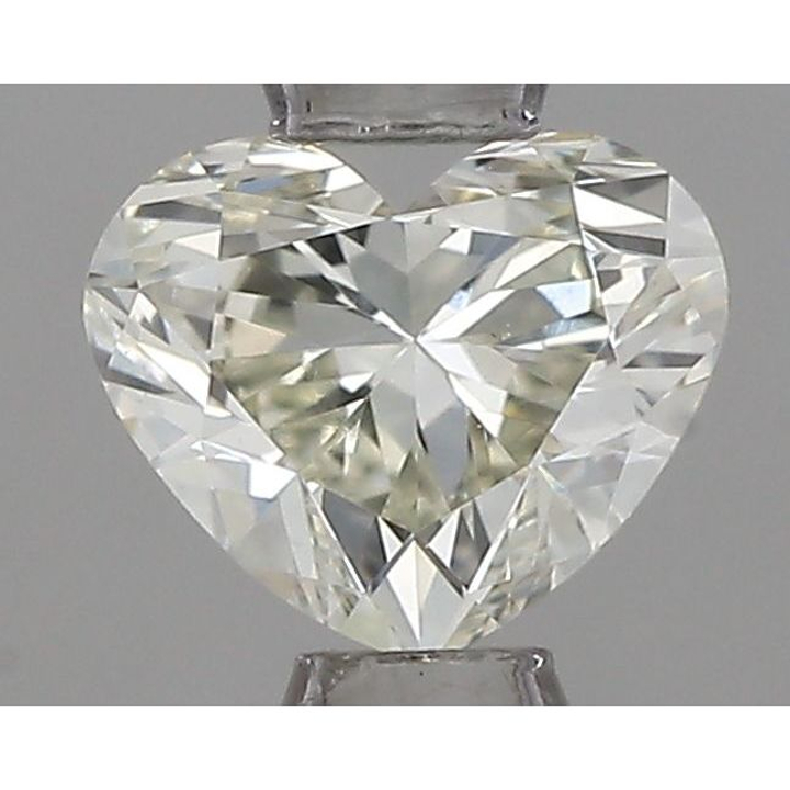 0.40 Carat Heart Loose Diamond, L, VS2, Excellent, GIA Certified | Thumbnail